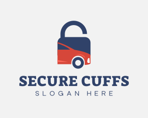 Car Lock Security logo design