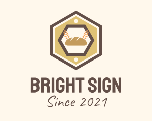 Sign - Hexagon Bakery Sign logo design