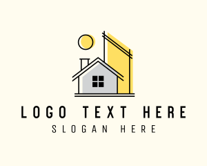 Leasing - Architecture House Property logo design