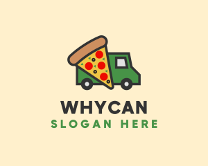 Pizza Fast Food Delivery logo design