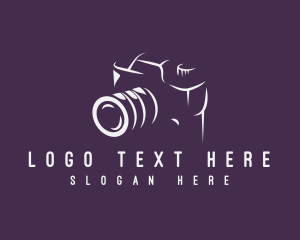 Camera Lens Photography Logo