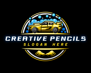 Automotive Car Bubbles Logo