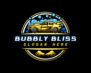 Automotive Car Bubbles logo design