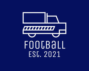 Trucking - Minimalist Delivery Truck logo design