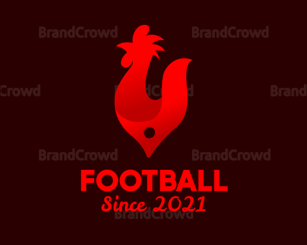 Fire Red Chicken Grill Logo