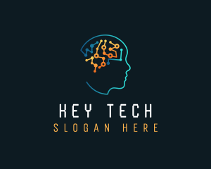 Human Mental Tech logo design