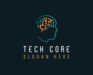 Human Mental Tech logo design