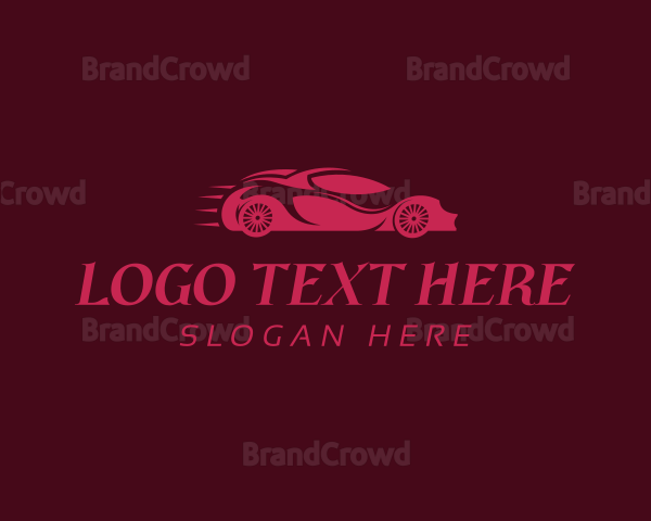 Luxury Racing Car Logo