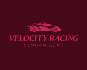 Luxury Racing Car logo design