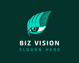 Organic Wellness Eye logo design