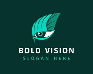 Organic Wellness Eye logo design