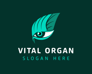 Organic Wellness Eye logo design