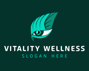 Organic Wellness Eye logo design