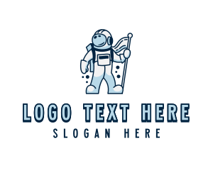 Highest - Astronaut Success Leader logo design
