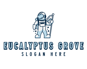 Astronaut Spaceman Suit Logo