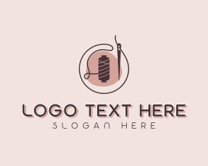 Needle - Needle Thread Fashion Sewing logo design