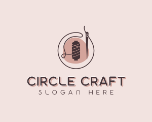 Needle Thread Fashion Sewing logo design