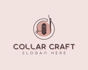 Needle Thread Fashion Sewing logo design