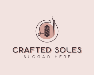 Needle Thread Fashion Sewing logo design