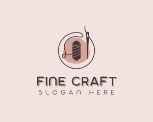 Needle Thread Fashion Sewing logo design