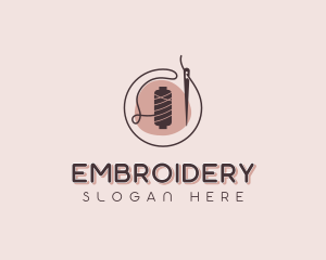 Needle Thread Fashion Sewing logo design