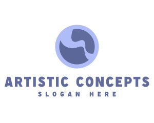 Abstract - Abstract Moon Planet logo design