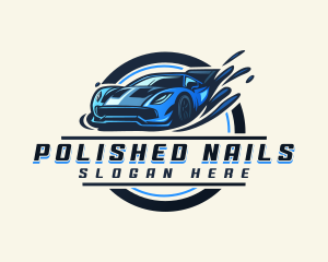 Car Wash Detailing logo design