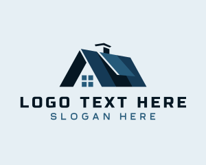 Architecture - House Roofing Builder logo design