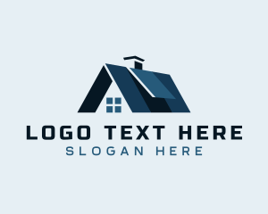 House Roofing Builder Logo