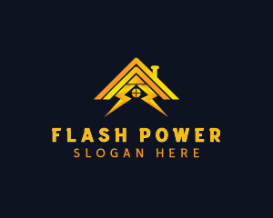 Thunder Voltage Power logo design