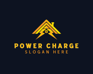 Thunder Voltage Power logo design