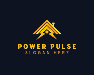 Voltage - Thunder Voltage Power logo design