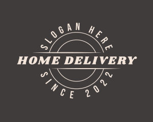 Retro Moving Firm logo design