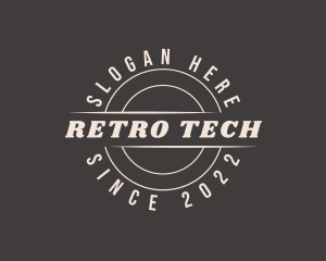 Retro Moving Firm logo design