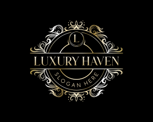 Deluxe - Luxury Deluxe Vintage logo design