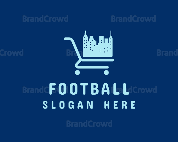 Skyline Grocery Cart Logo