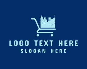 Skyline Grocery Cart Logo