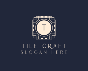 Tile - Geometric Frame Tile logo design