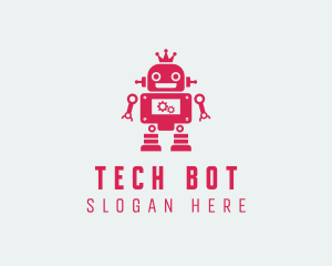 Toy Robot Educational logo design