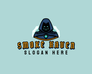 Hood Mage Smoke logo design