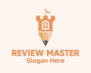 Review - Pencil Turret Tower logo design