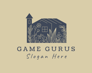 Floral House Garden  Logo