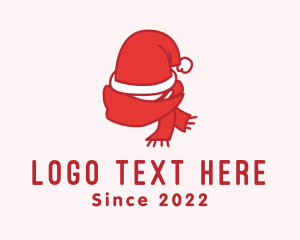 Clothing - Santa Hat Scarf logo design