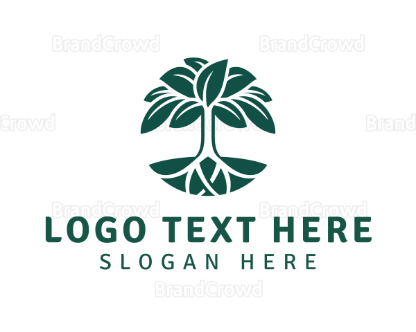 Organic Tree Planting Logo