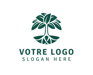 Organic Tree Planting Logo