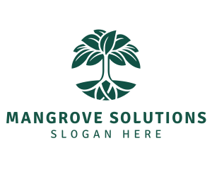 Organic Tree Planting logo design