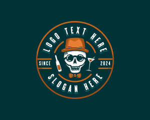 Skull Liquor Bar Logo