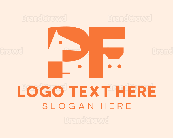 Modern Cute Animals Logo