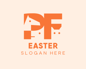 Orange - Modern Cute Animals logo design