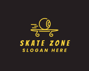 Fast Eye Skateboard logo design